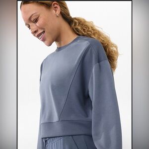 Athleta blue sweatshirt